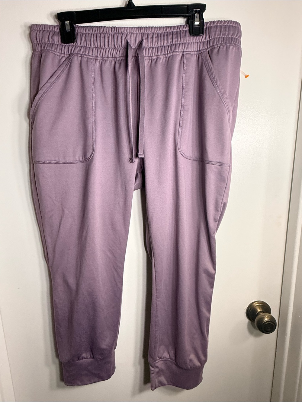 Laundry By Shelli Segal Lavender Drawstring Jogger Pants